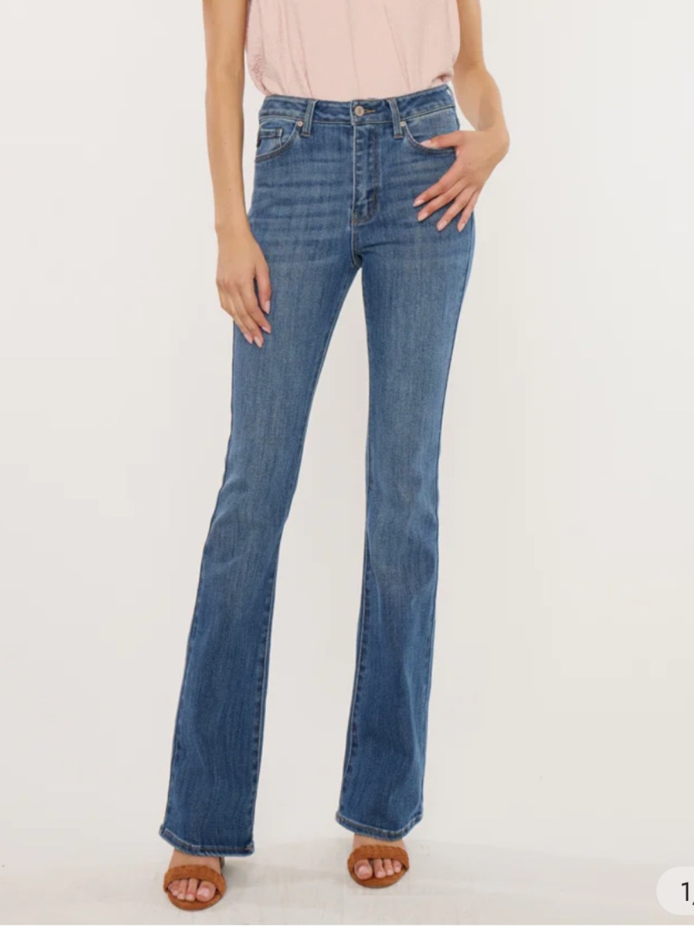 KanCan Ami medium Blue bootcut Jeans, size 26